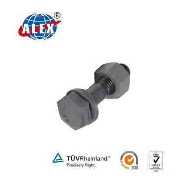 Hex Bolt with Washer and Nut Galvanized